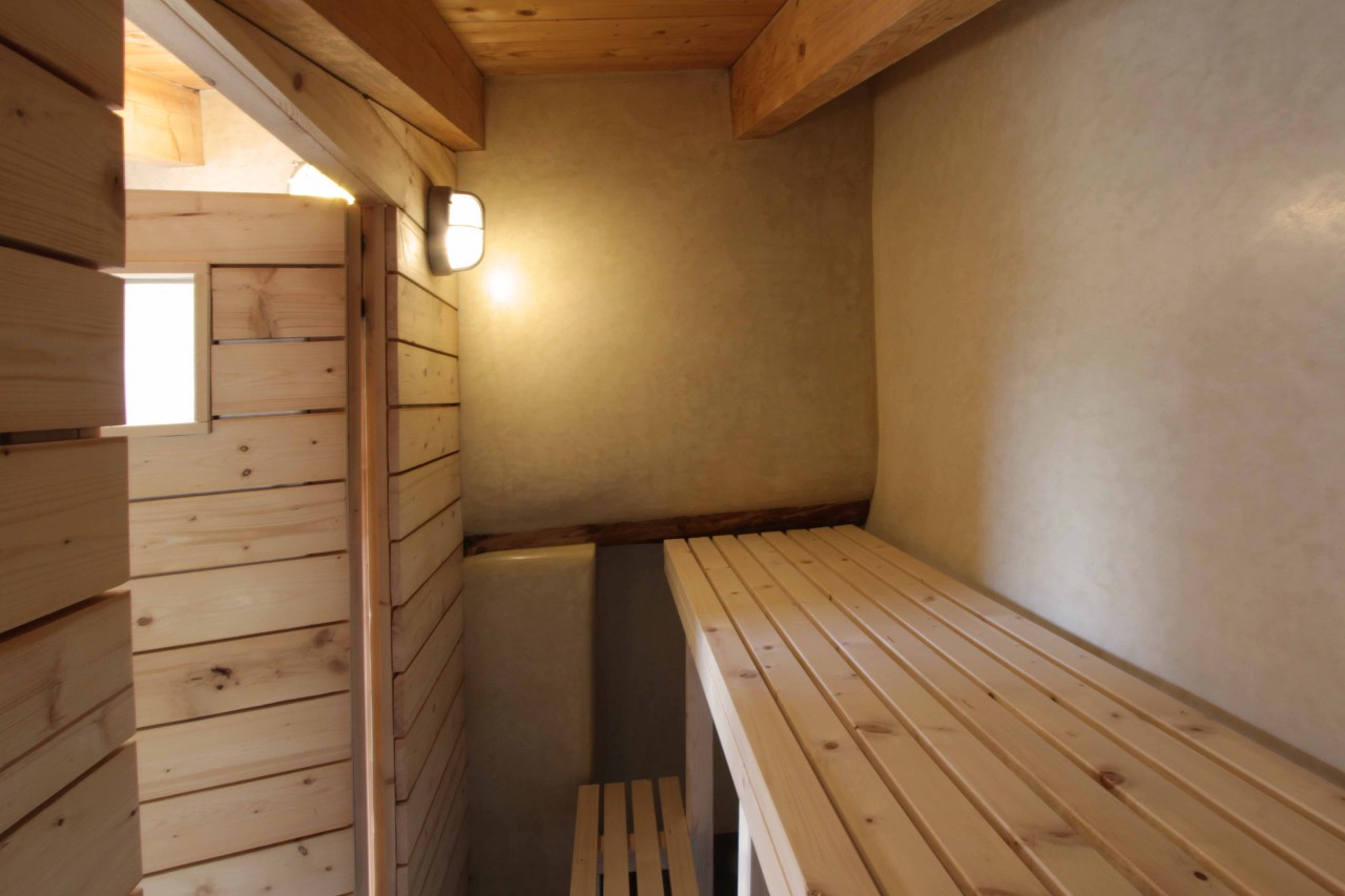 Sauna tadelakt acqui terme