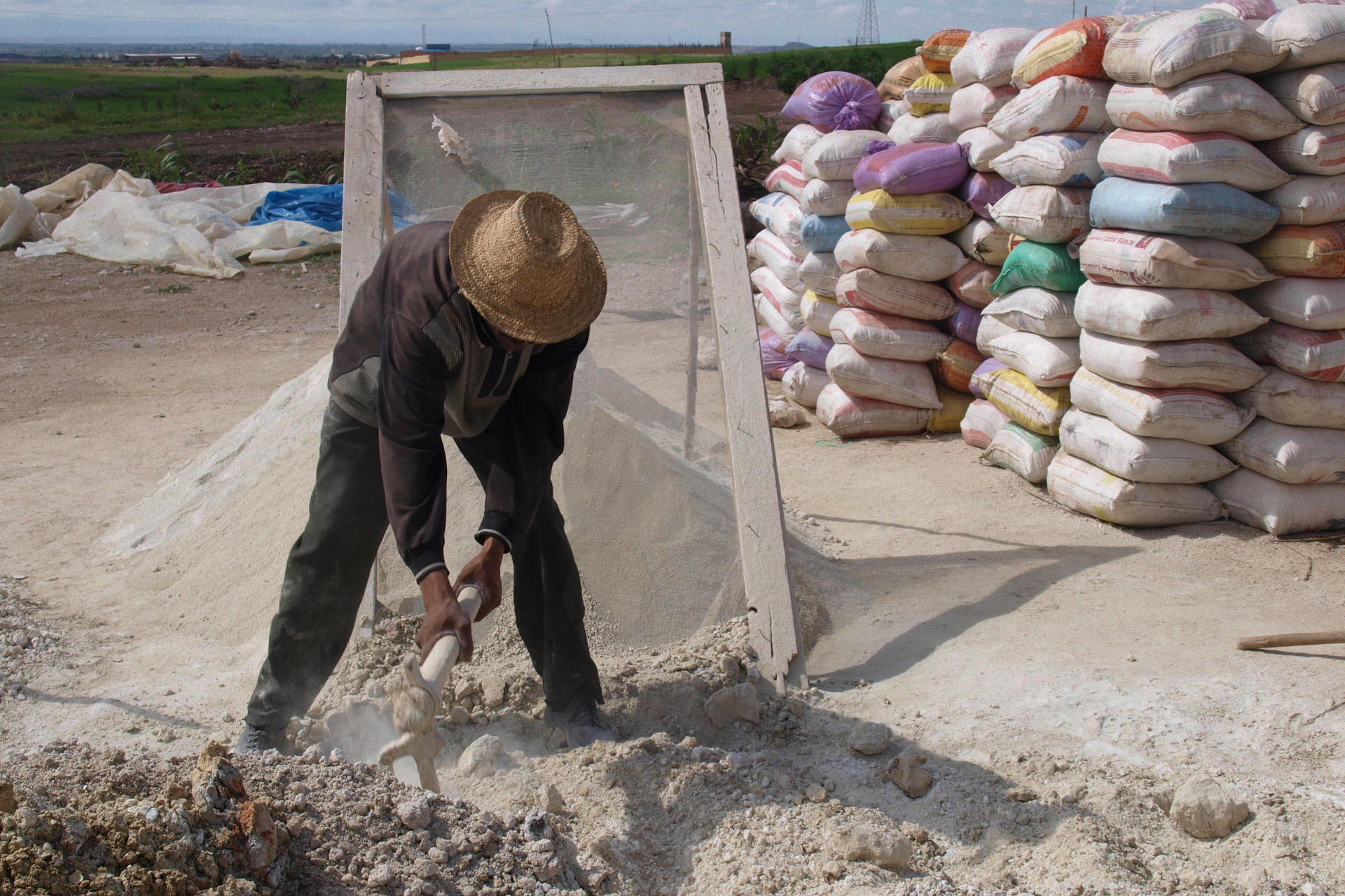 Setaccio della calce marocchina