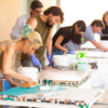 Corso di tadelakt all'aperto