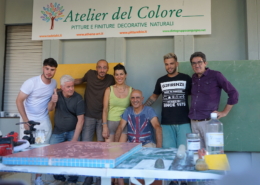 Corso di Tadelakt Luglio 2022 30