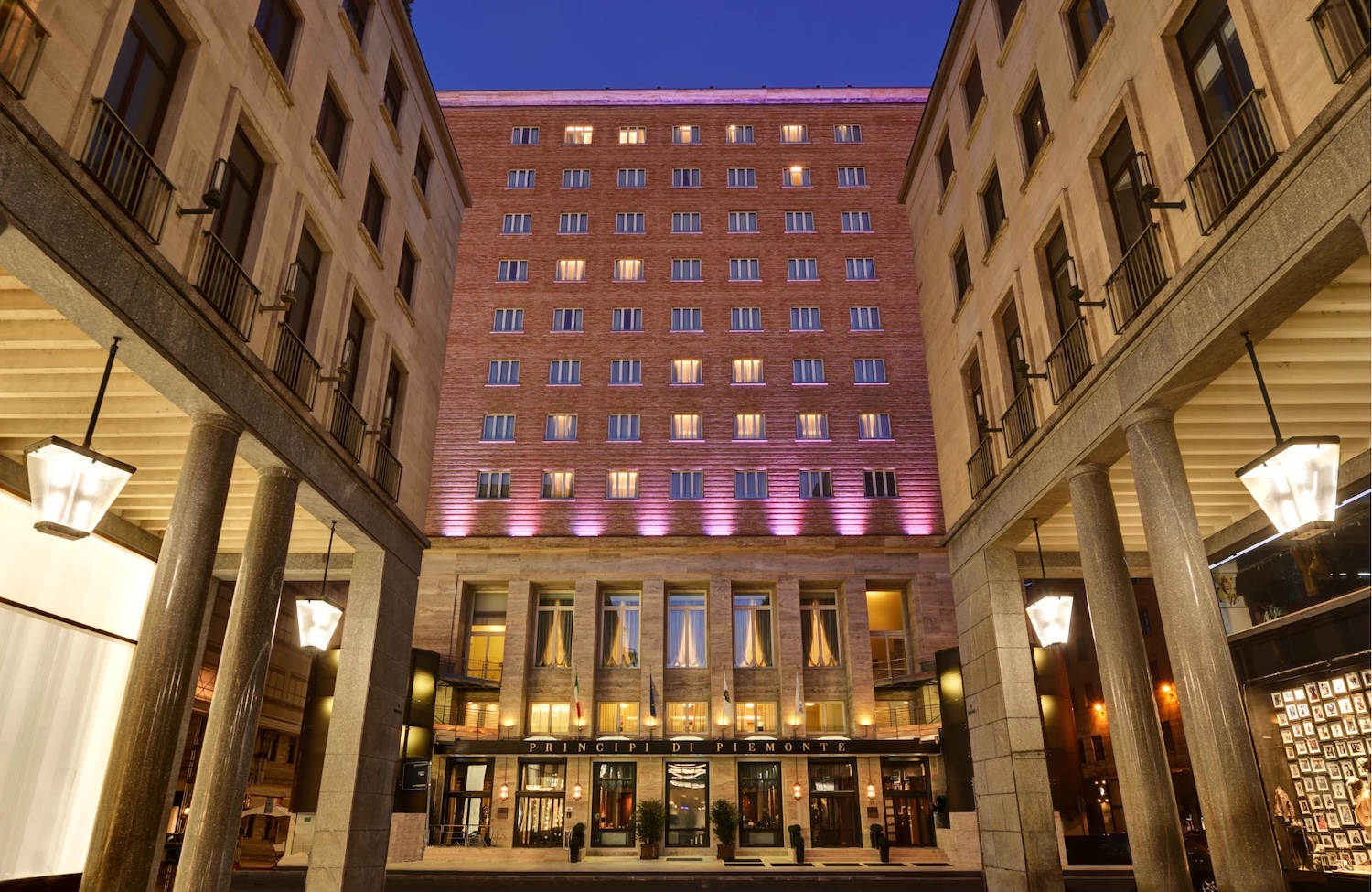 Hotel Princi del Piemonte tadelakt