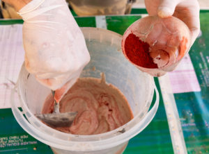 Preparare Colori del Tadelakt