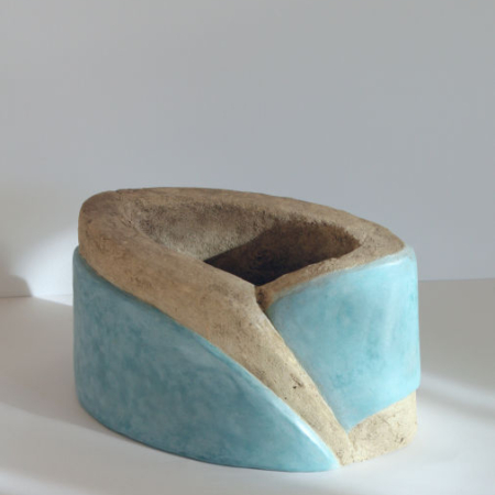 Vaso in tadelakt Abbraccio