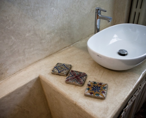 Bagno Naturale in Tadelakt