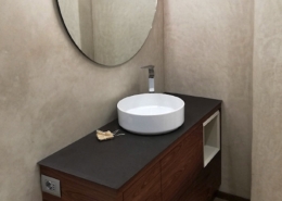 Bagno in Tadelakt Grigio