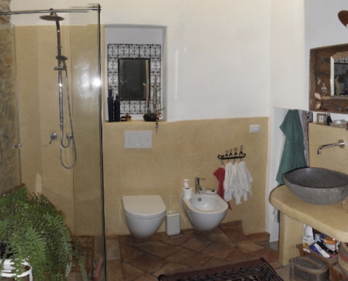 Bagno in Tadelakt lombardia