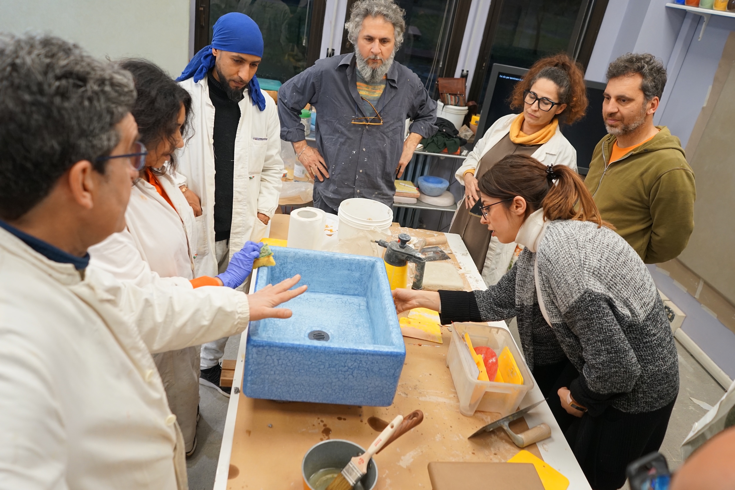 Corso di Formazione lavandino tadelakt Corso di Formazione lavandino tadelakt