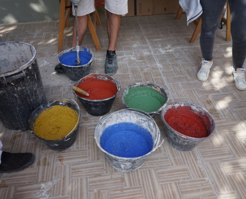 Infinte Colorazioni del tadelakt