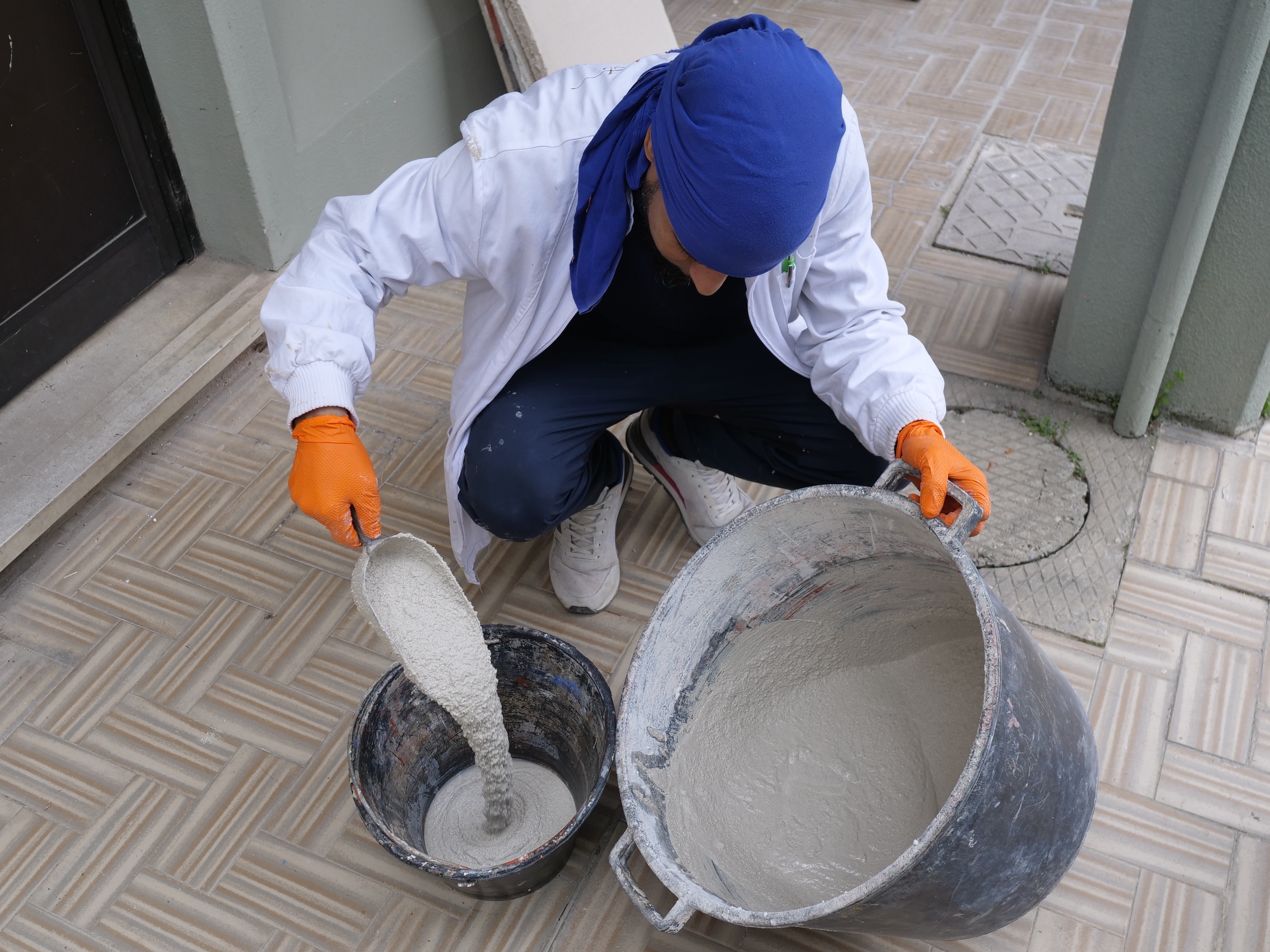 La Calce di Marrakech pronta per la stesura