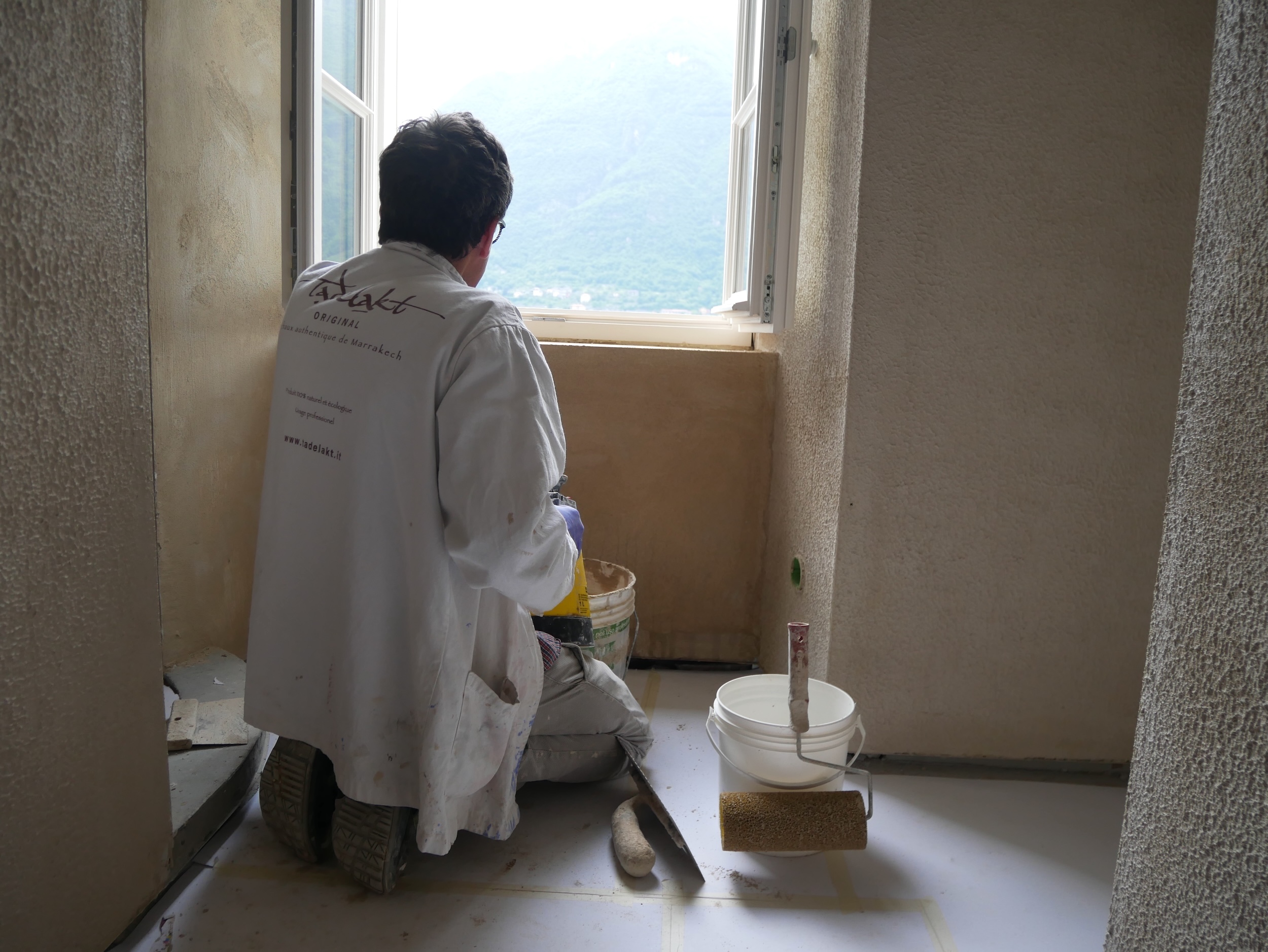 La bellissima atmosfera durante questo lavoro