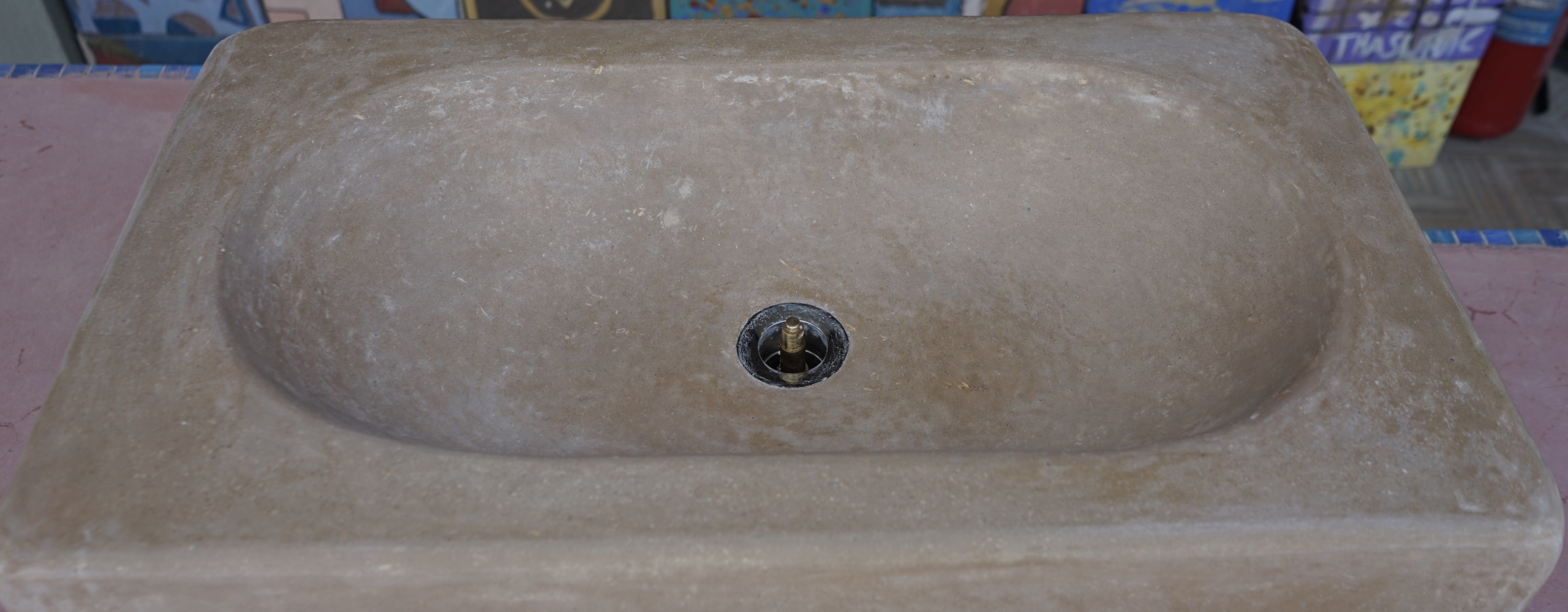 Lavandino in Tadelakt 10 passi Lavandino in Tadelakt 10 passi