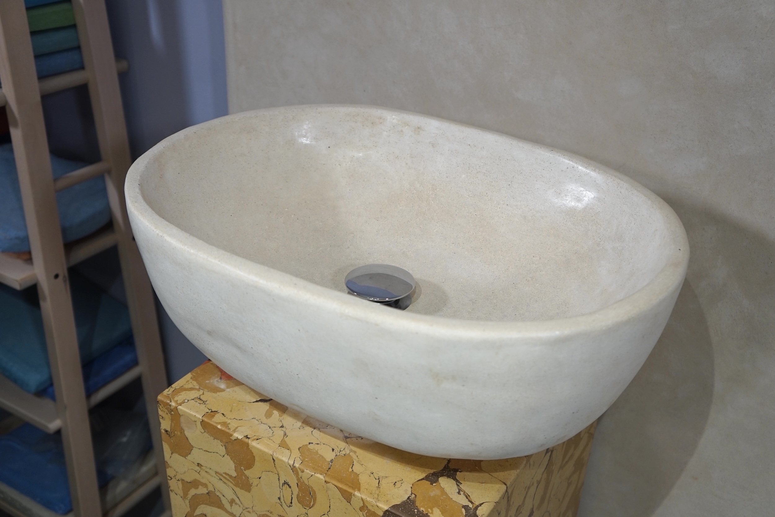 Lavandino in Tadelakt Naturale