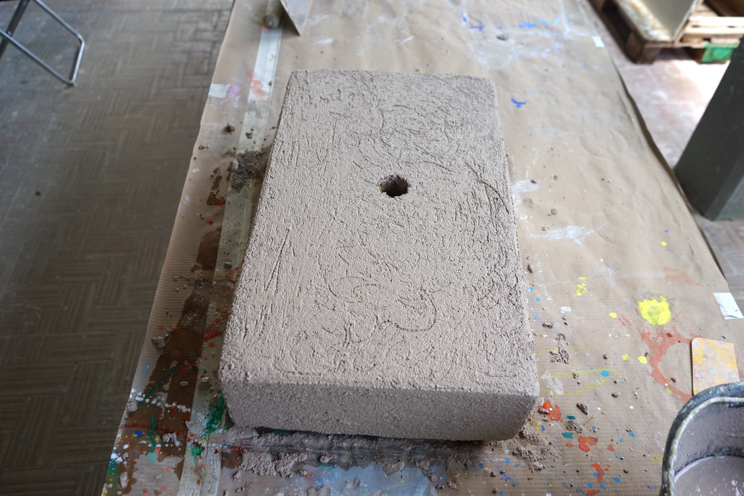 Lavandino in Tadelakt pronto Lavandino in Tadelakt pronto