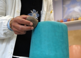 Rivestire un Vaso in Tadelakt