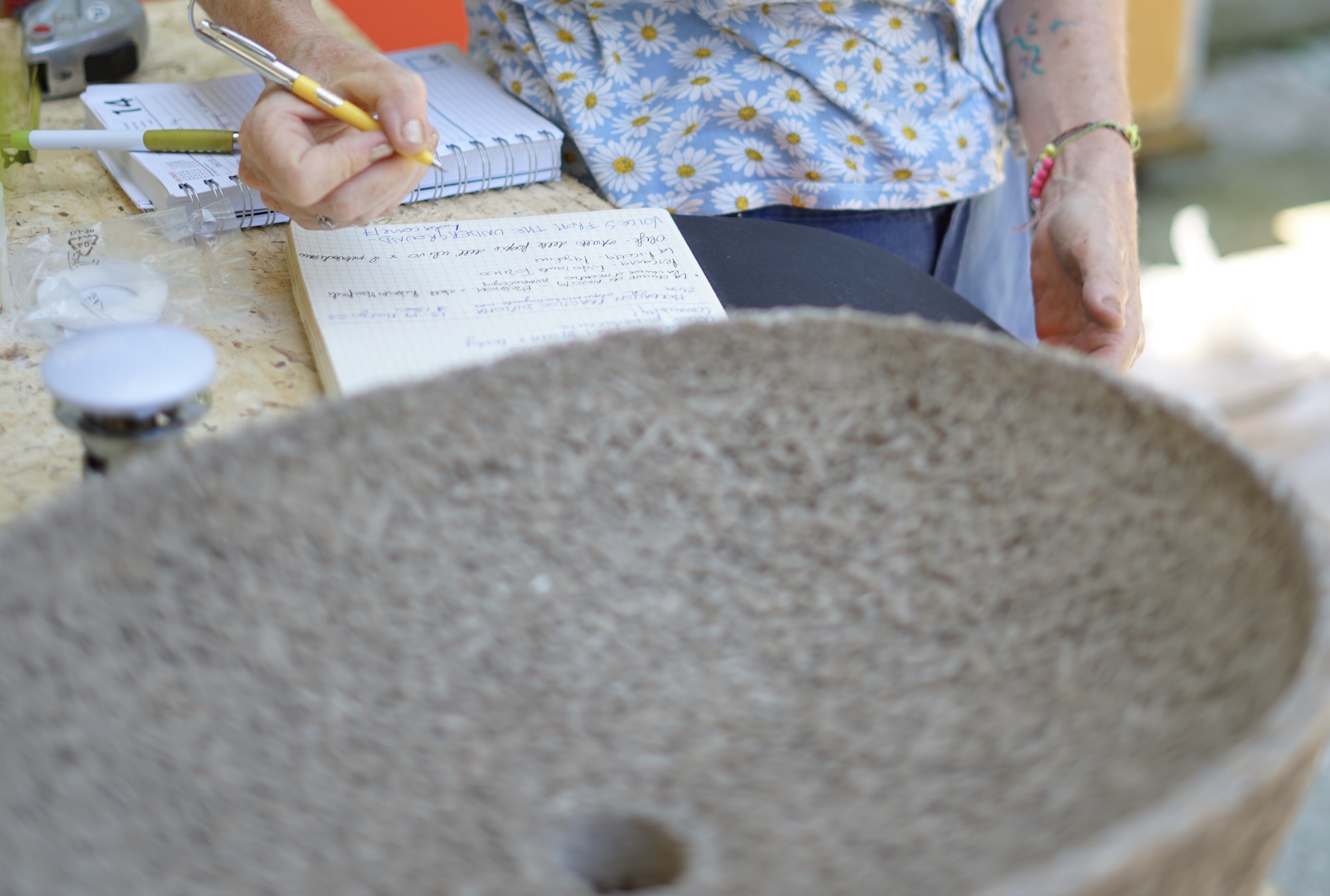 Scelta Materiali per lavandino