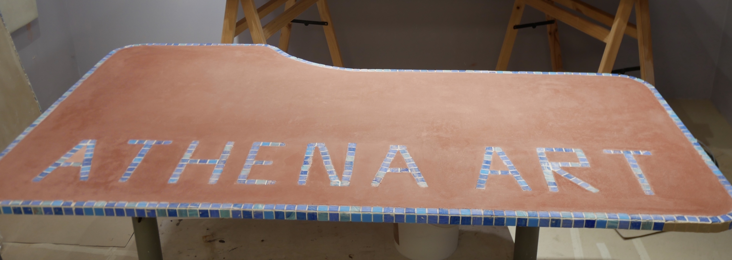 Tavolo In Tadelakt Athena Art