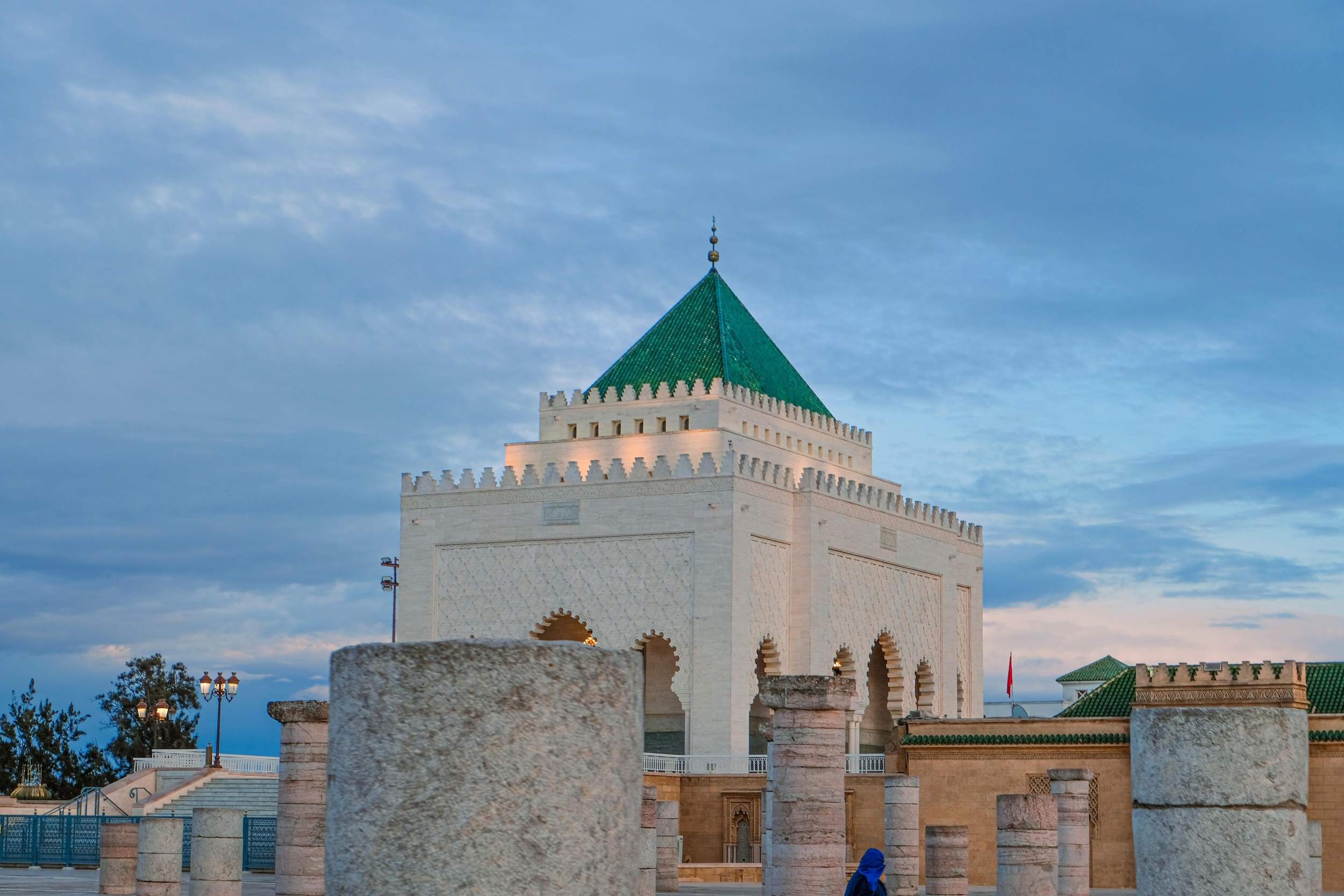 Torre del Mausoleo di Mohammed V a Rabat