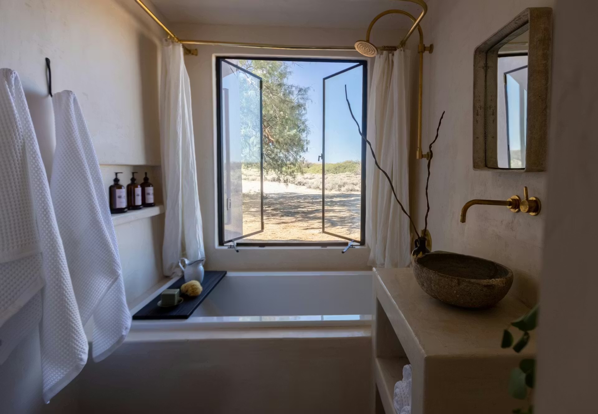 Arro Dunes Bagno in Tadelakt Naturale