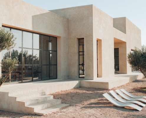 Casa DDAR in Tadelakt esterno