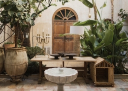 Cortile Esterno in Tadelakt Naturale