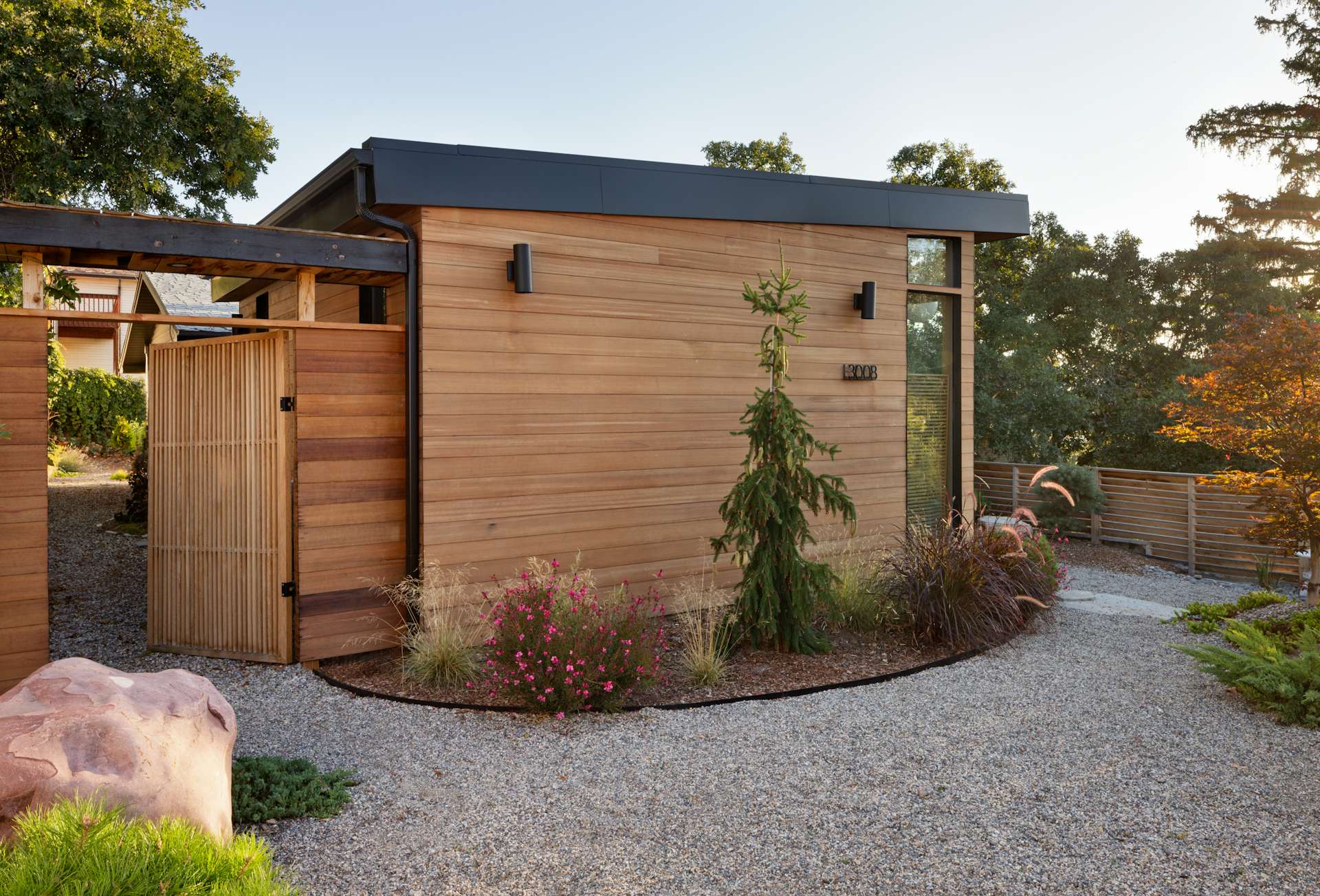 Dunford Powell House giardino retro