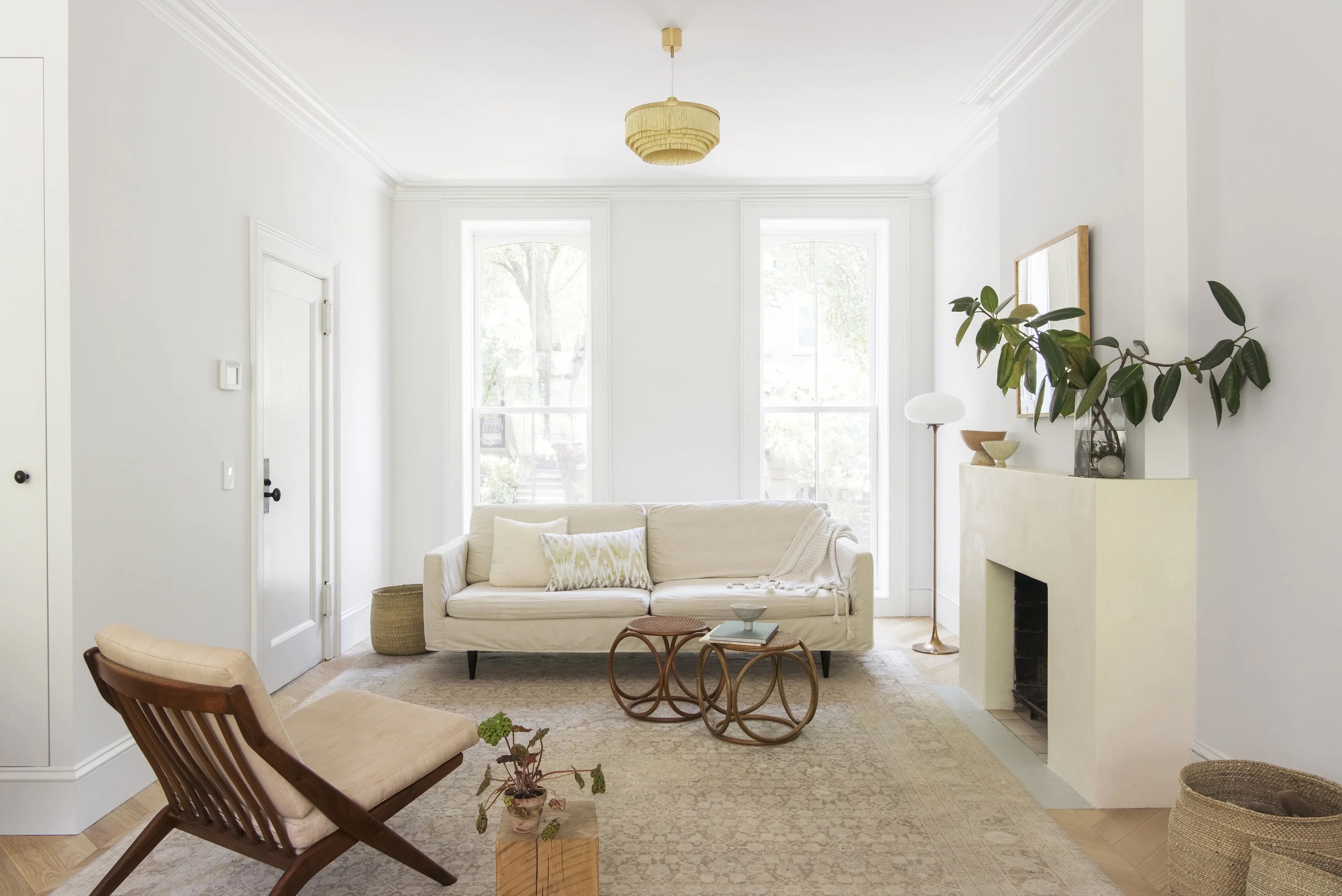 Duplex Brooklyn vista soggiorno