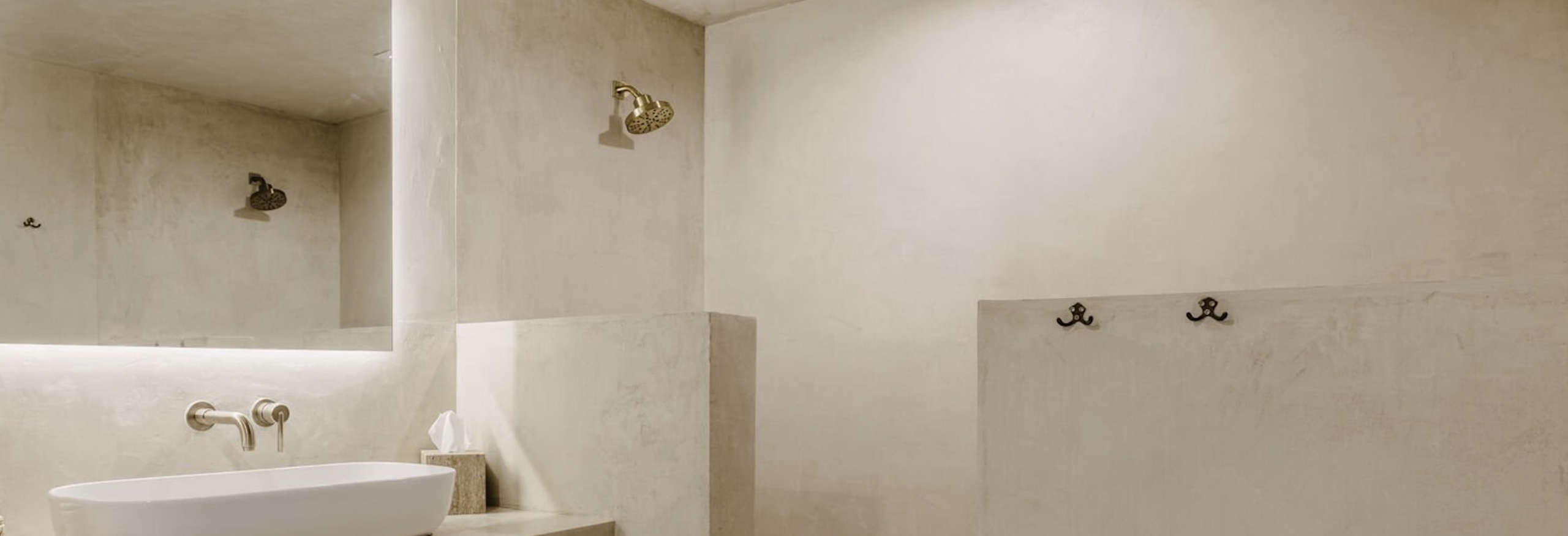 Esempii di Doccia in Tadelakt