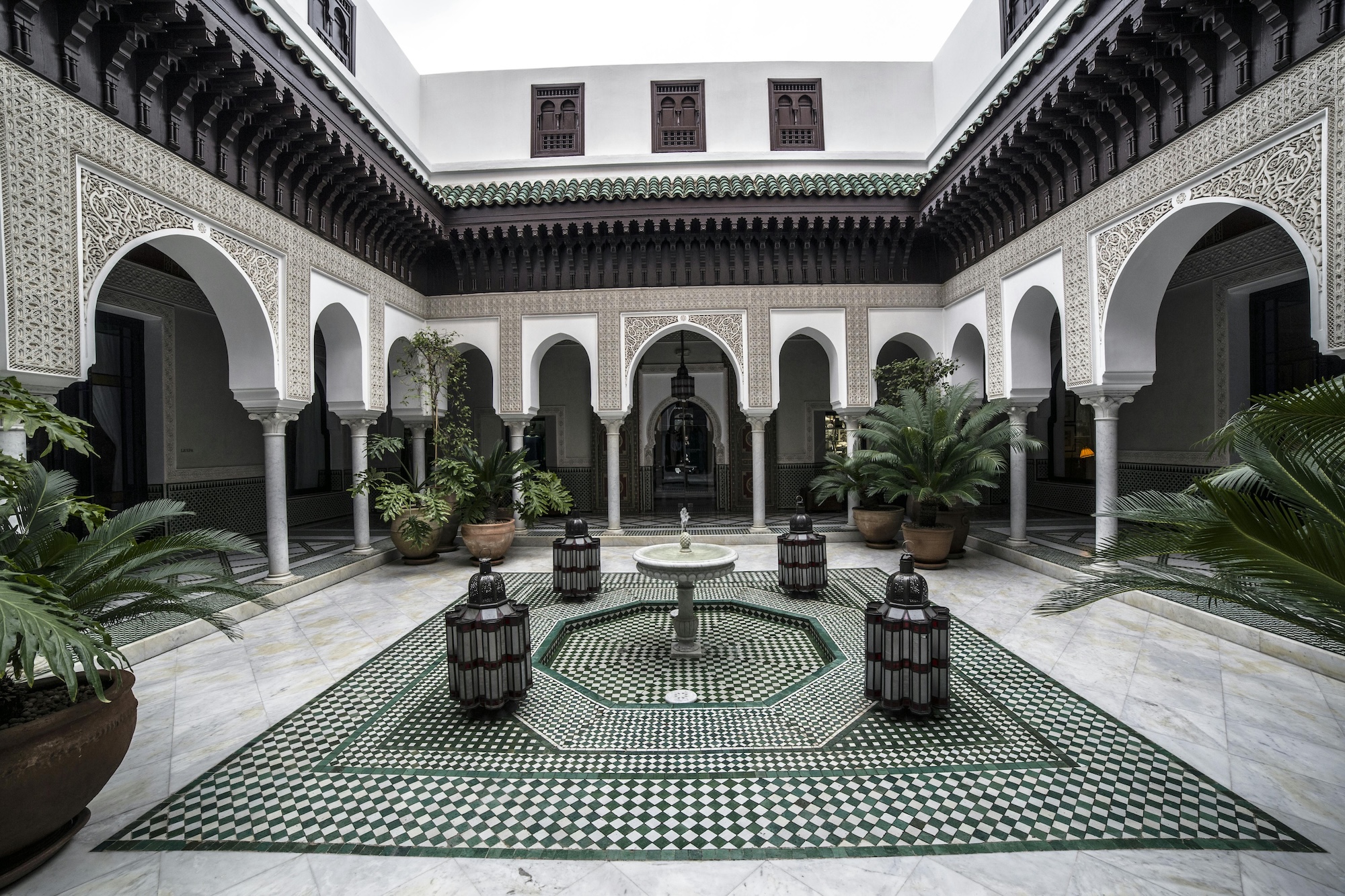 Fontana al Centro del Riad