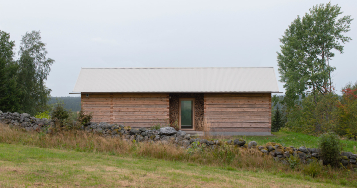 Höghult House tadelakt in svezia