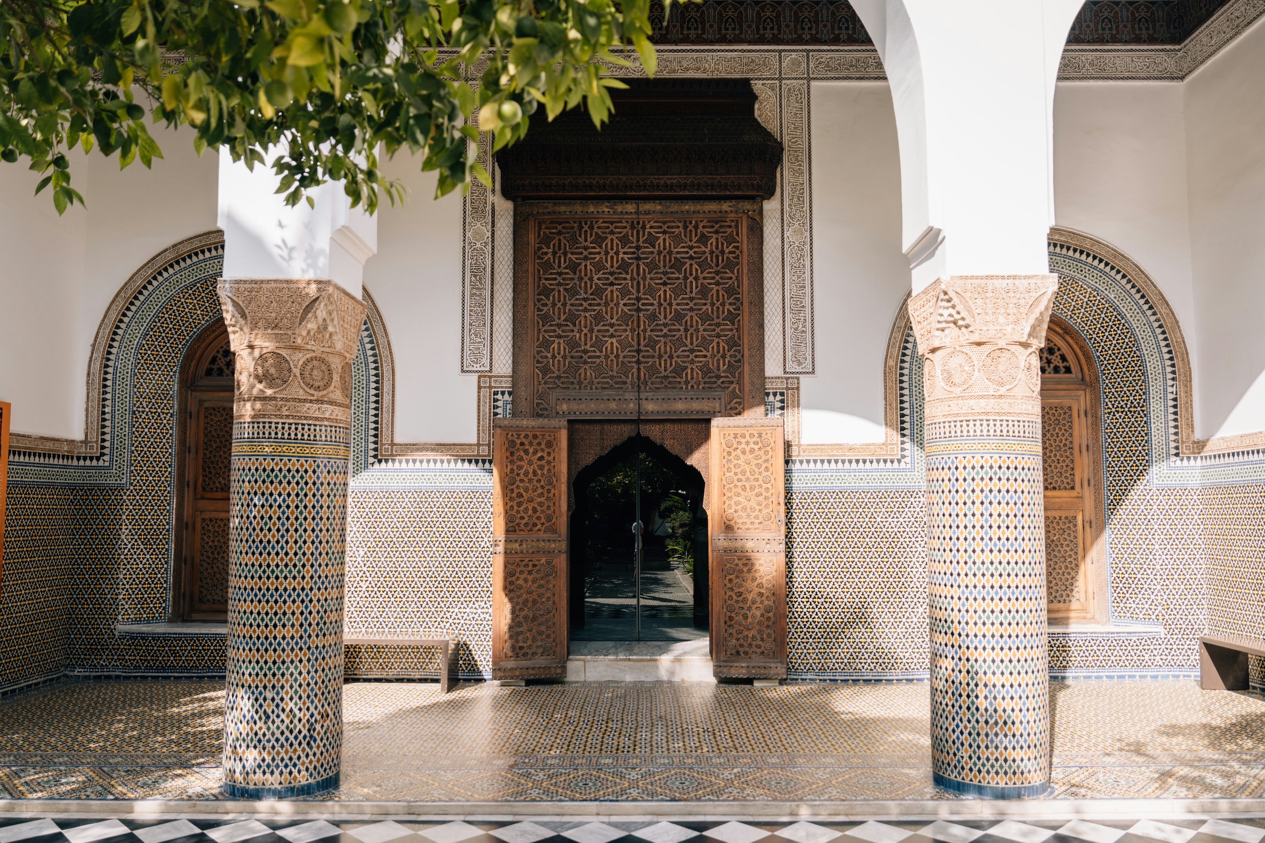 Ingresso Riad Marocchino