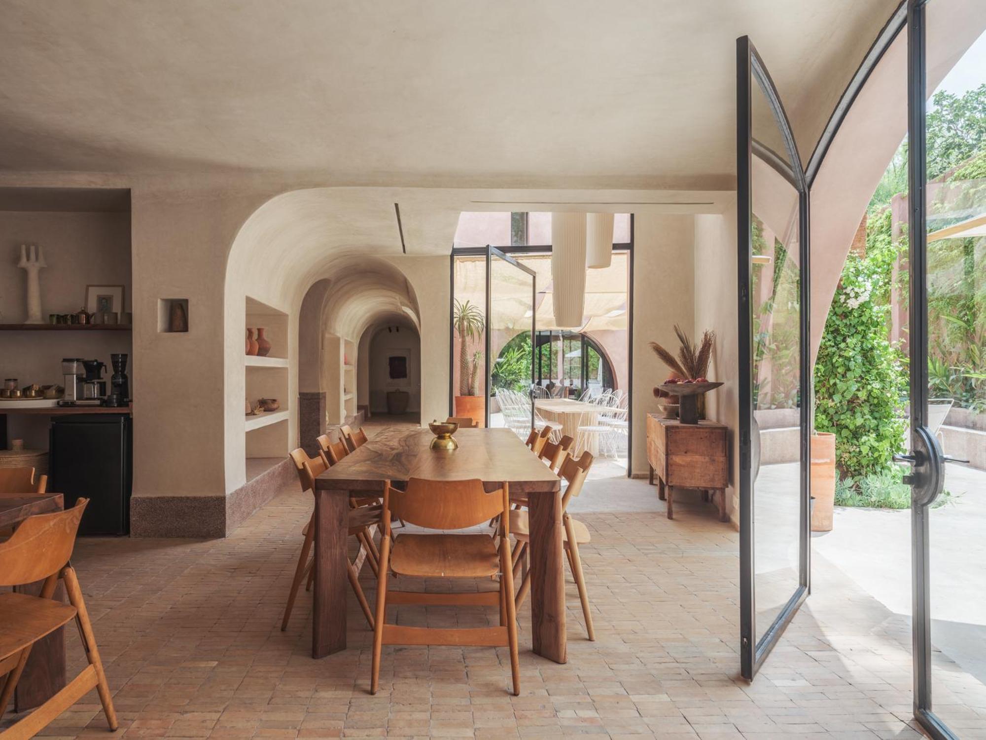 Maison Brummell Majorelle salotto in tadelakt