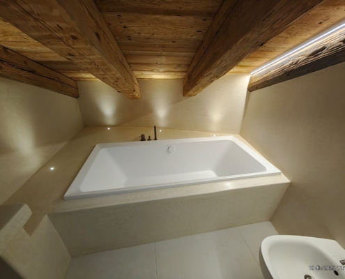 Vasca in Tadelakt naturale