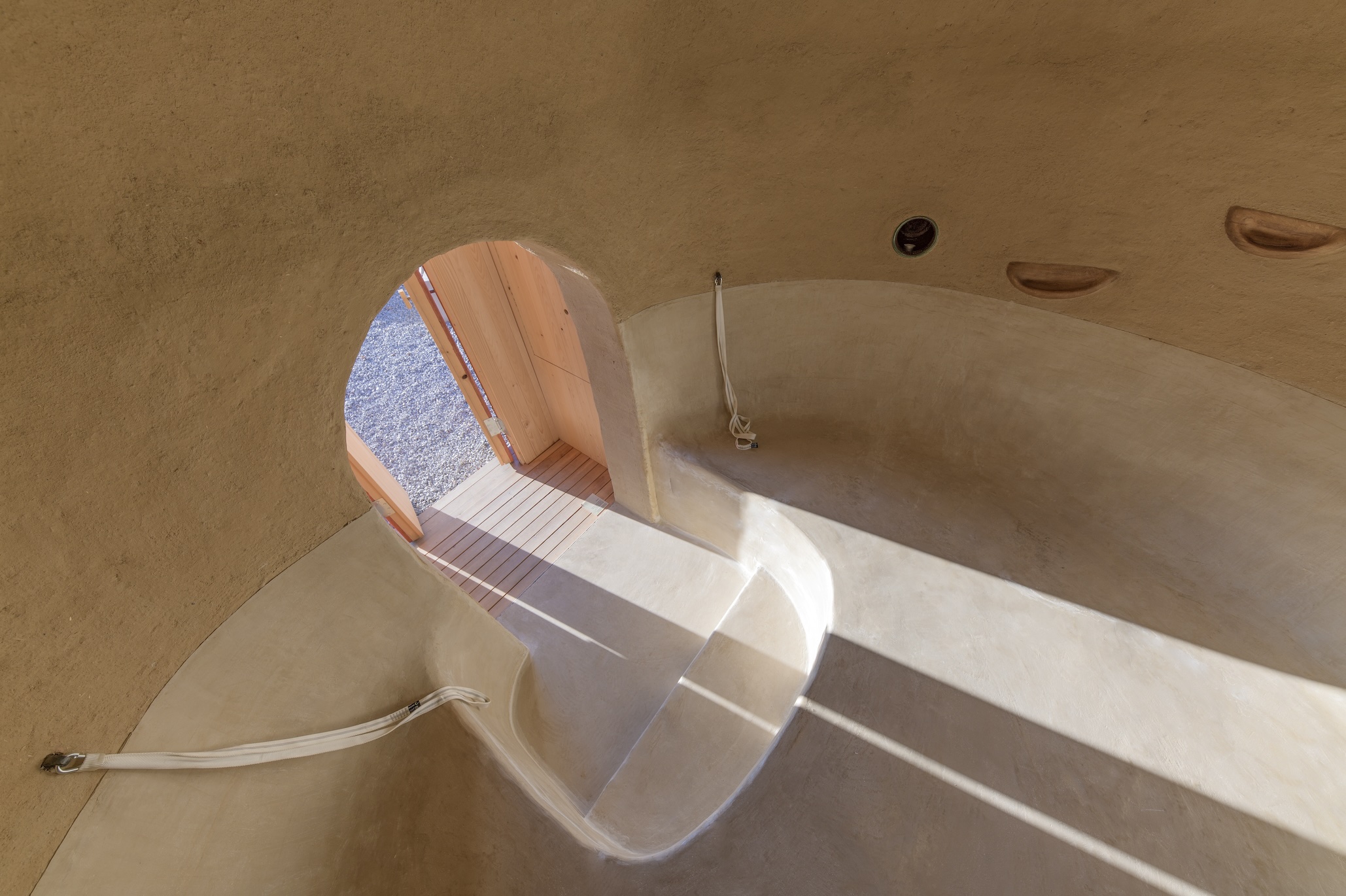 Room Birth and Senses - interni in tadelakt