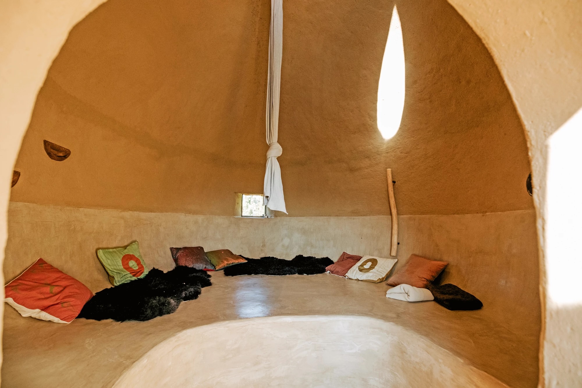 Room Birth and Senses - seduta in tadelakt