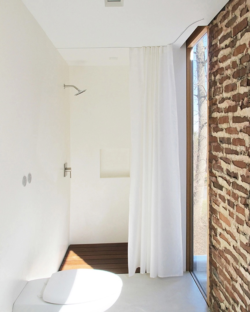 The New + Old House - Bagno in tadelakt