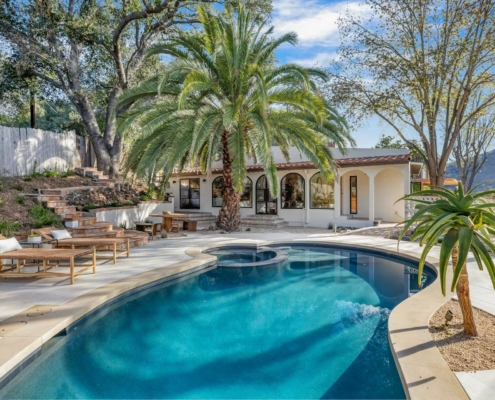 Topange House piscina