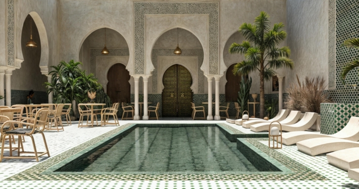 Tradizionale Riad Marocchino