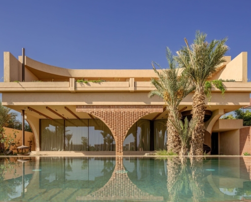 Villa VOL005 tadelakt design marrakech