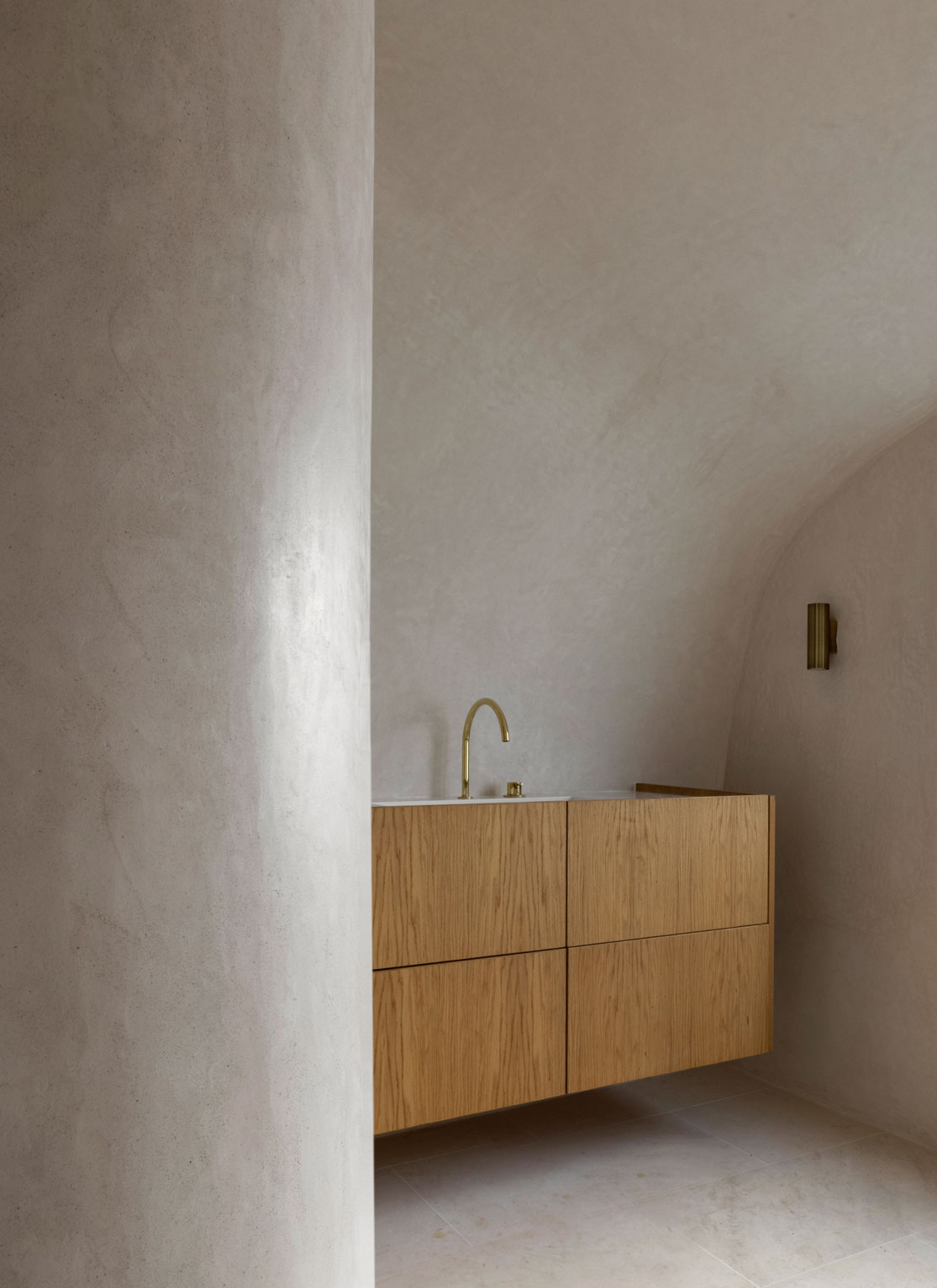 Village School House soffitto in tadelakt